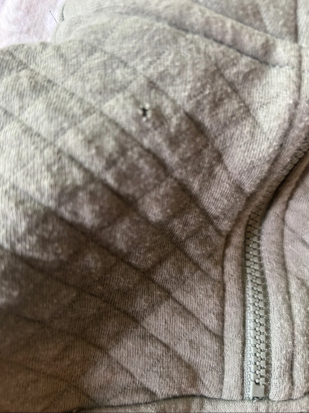 wonder nation Olive Quilted Half-Zip Pullover